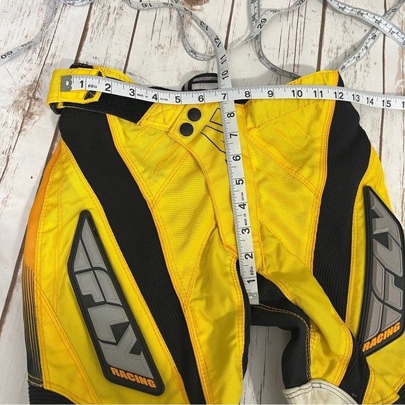 Fly Racing‎ Style 805 Pants Size 24 Yellow Black Dirtbike Motorcycle Riding - Picture 4 of 14